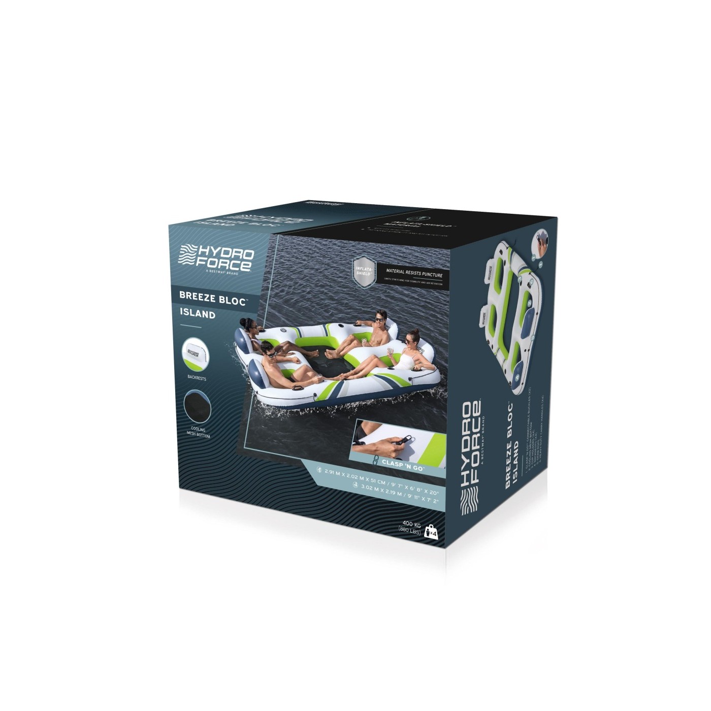 Ostrov Hydro Force Island BREEZE BLOCK ISLAND BESTWAY