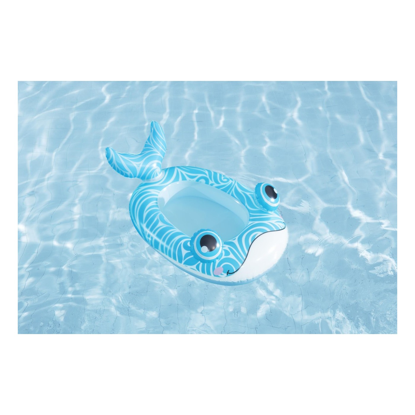 Velrybí ponton 105x65cm Bestway