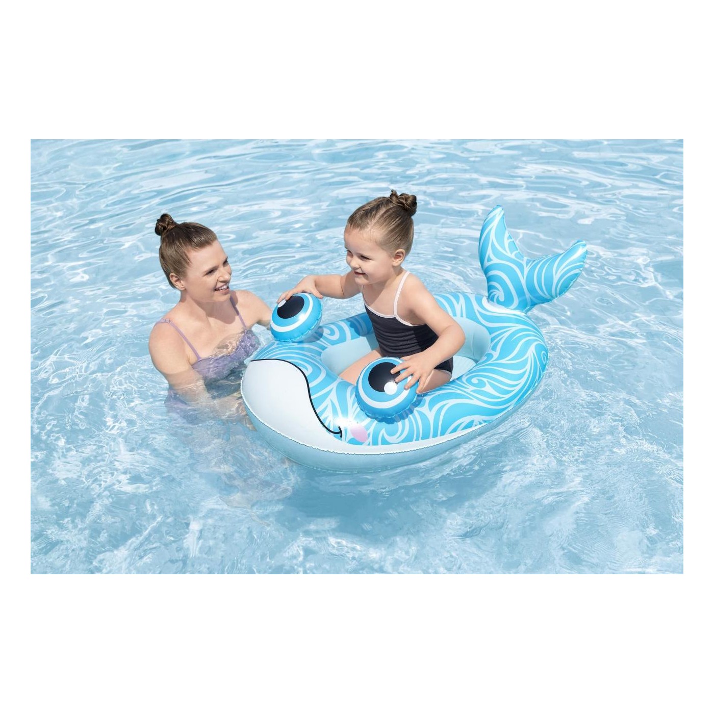 Velrybí ponton 105x65cm Bestway