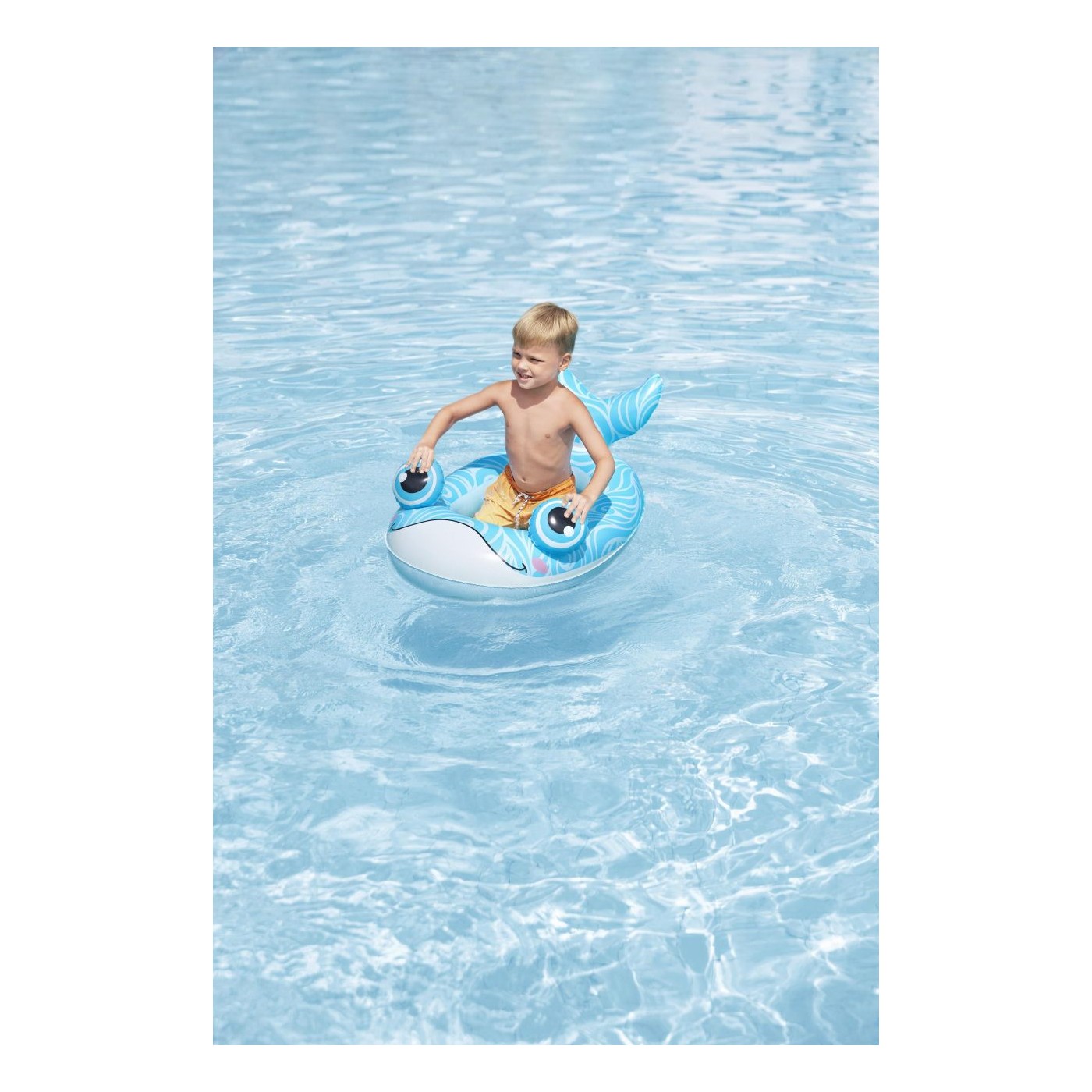 Velrybí ponton 105x65cm Bestway