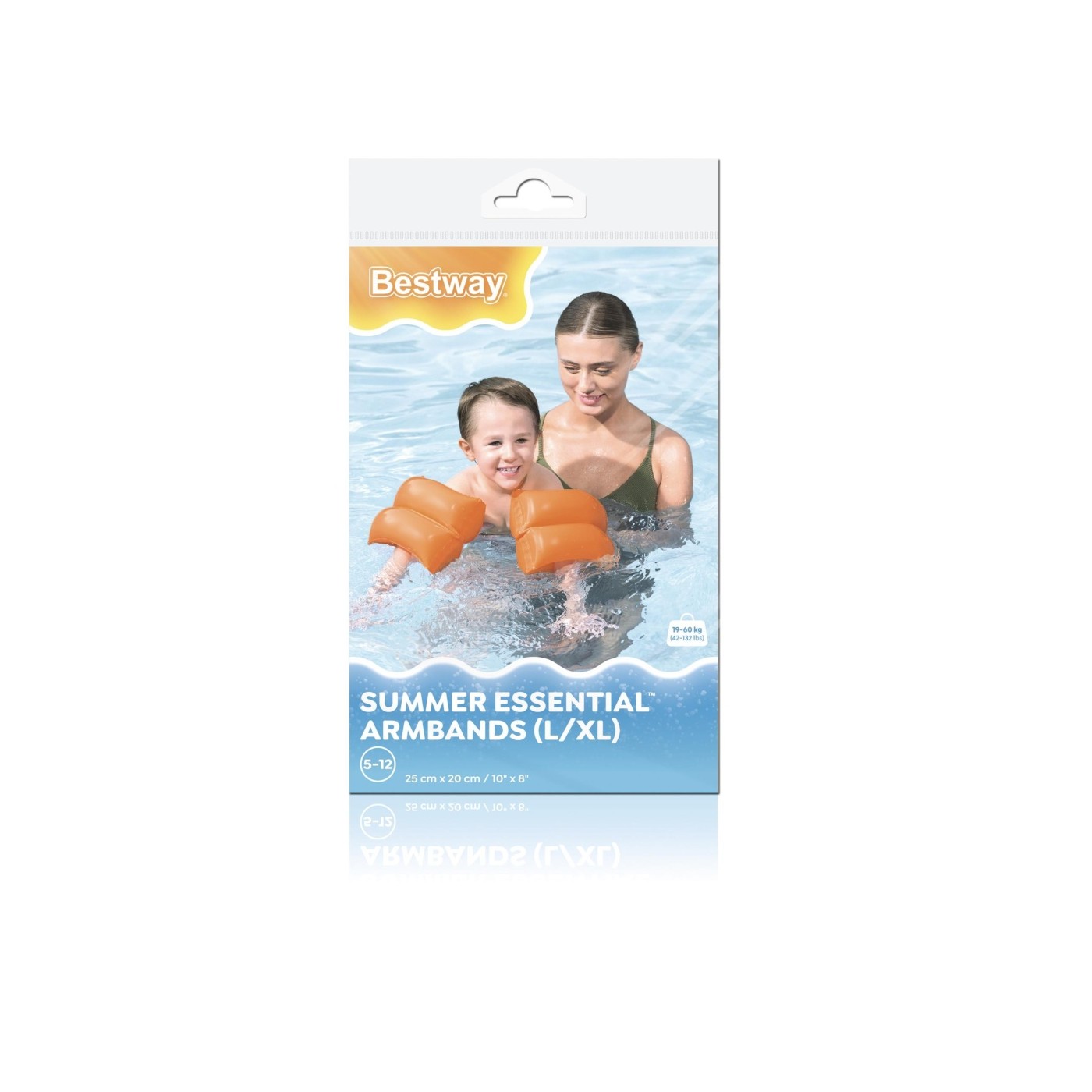 BESTWAY Oranžové dětské plavecké rukávy 25x20cm