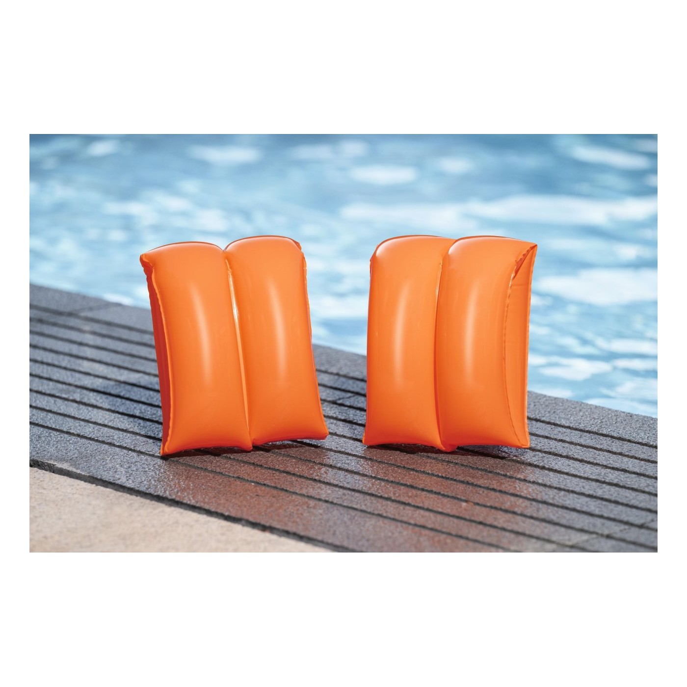 BESTWAY Oranžové dětské plavecké rukávy 25x20cm