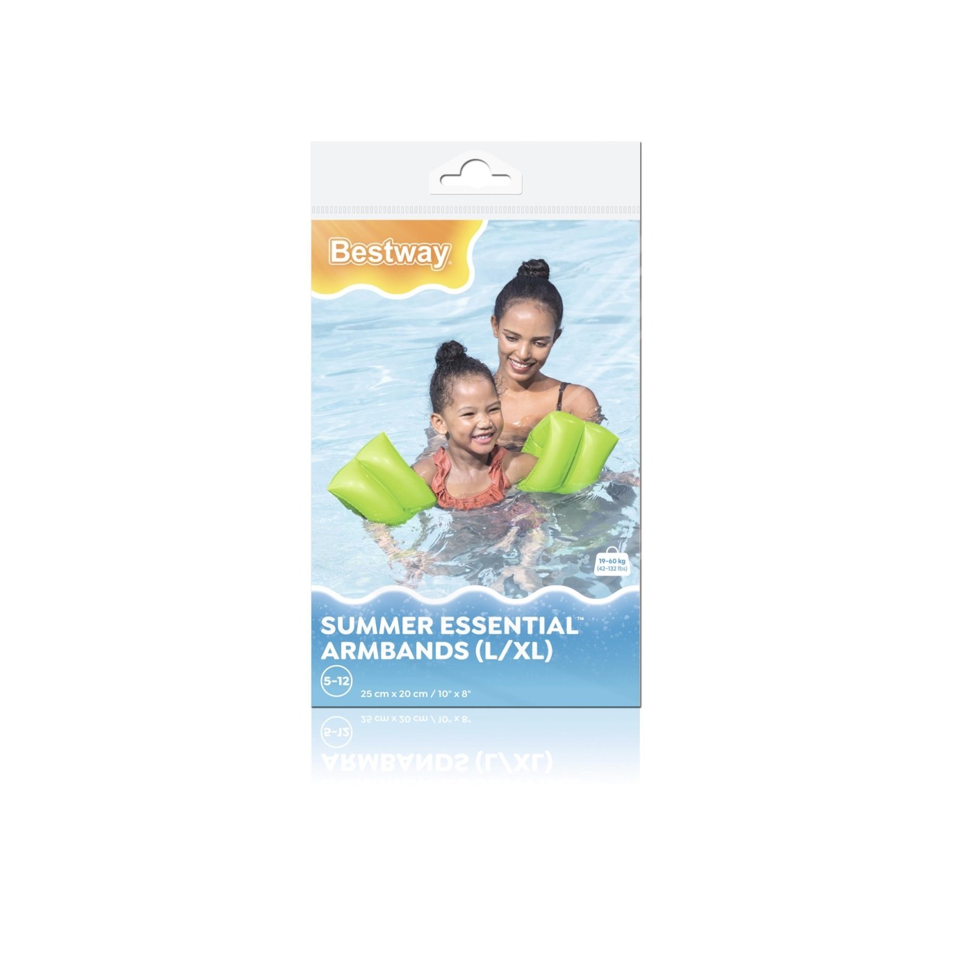 BESTWAY Zelené dětské plavecké rukávy 25x20cm