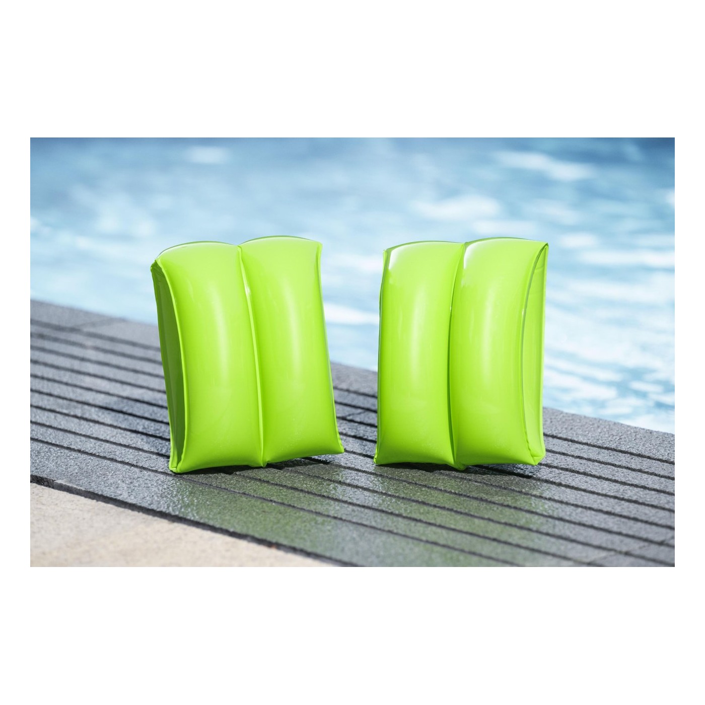 BESTWAY Zelené dětské plavecké rukávy 25x20cm