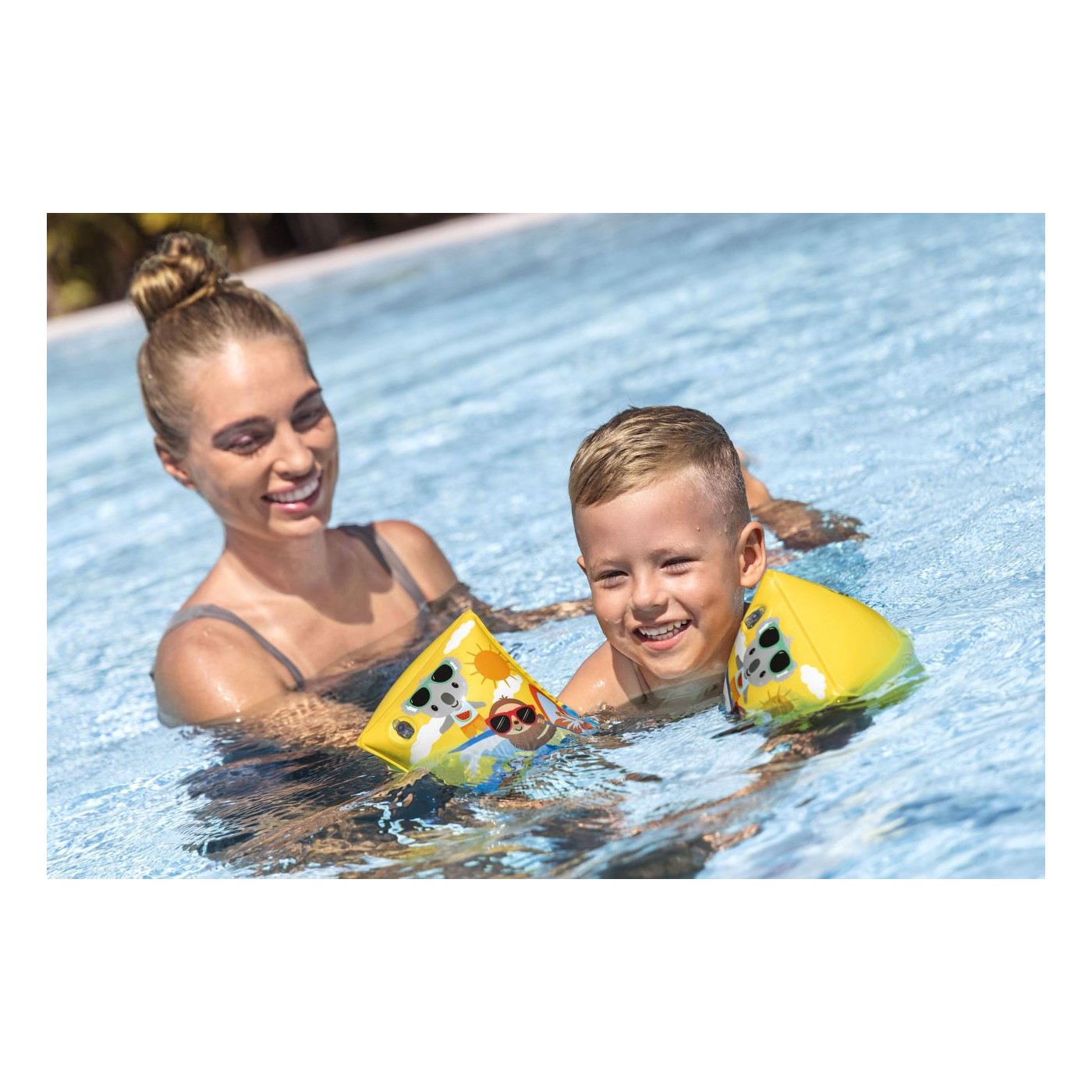 Bestway SUMMER SURF Žluté rukávy 23x15cm