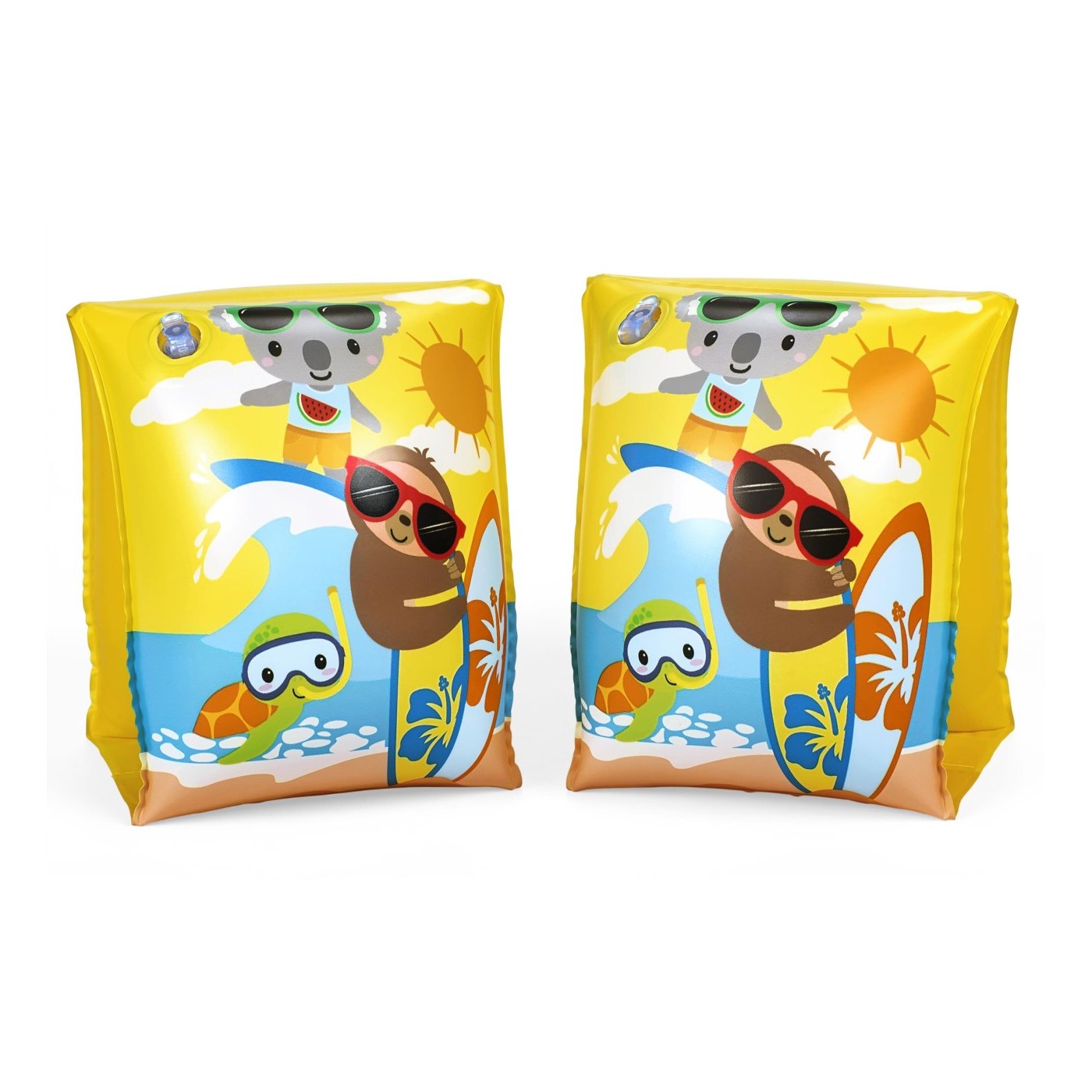 Bestway SUMMER SURF Žluté rukávy 23x15cm