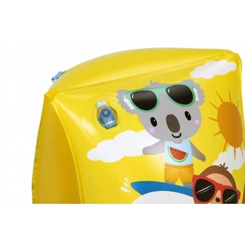 Bestway SUMMER SURF Žluté rukávy 23x15cm