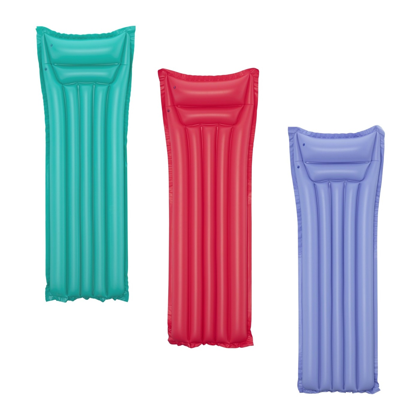 Nafukovací matrace červená BESTWAY 183x69cm + polštář