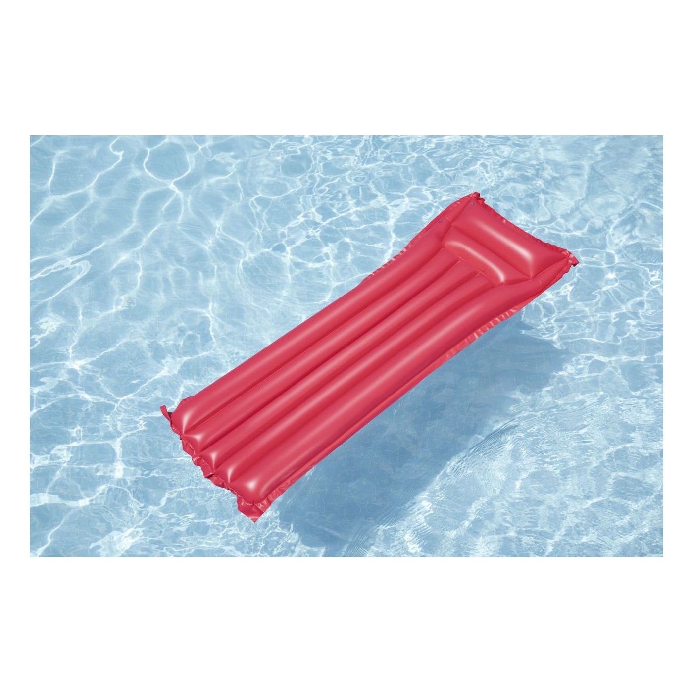 Nafukovací matrace červená BESTWAY 183x69cm + polštář