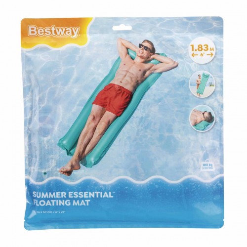 Plážová matrace 183 69 cm BESTWAY ZELENÁ