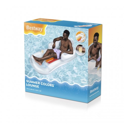 Matrace lehátko bílá 161 84 cm BESTWAY