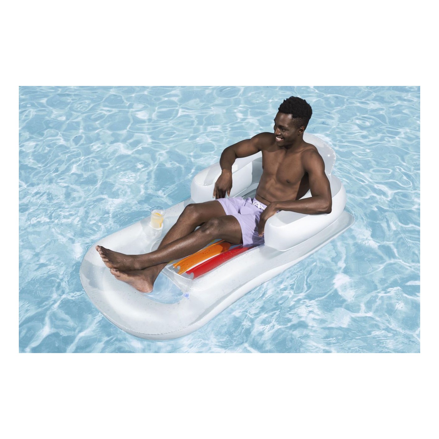 Matrace lehátko bílá 161 84 cm BESTWAY