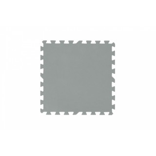 Pěnová podložka do zahradního bazénu Šedá 9 ks 50x50cm BESTWAY
