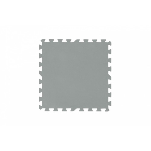 Pěnová podložka do zahradního bazénu Šedá 9 ks 50x50cm BESTWAY