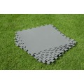 Pěnová podložka do zahradního bazénu Šedá 9 ks 50x50cm BESTWAY