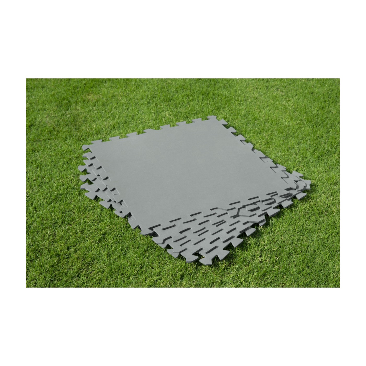 Pěnová podložka do zahradního bazénu Šedá 9 ks 50x50cm BESTWAY