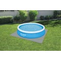 Pěnová podložka do zahradního bazénu Šedá 9 ks 50x50cm BESTWAY