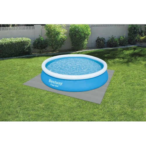 Pěnová podložka do zahradního bazénu Šedá 9 ks 50x50cm BESTWAY