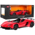 Lamborghini Aventador J červený RASTAR model 1:12 Dálkové ovládání Auto + 2,4 GHz Dálkové ovládání