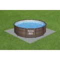 Pěnová podložka do zahradního bazénu Šedá 9 ks 50x50cm BESTWAY