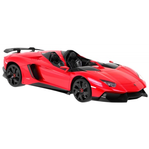 Lamborghini Aventador J červený RASTAR model 1:12 Dálkové ovládání Auto + 2,4 GHz Dálkové ovládání