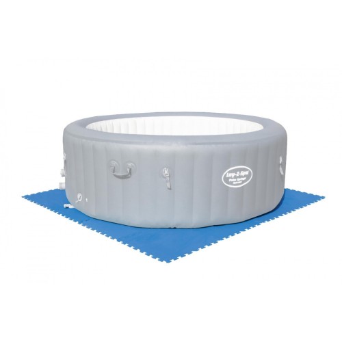 Pěnový koberec do zahradního bazénu modrý 9 ks 50x50cm BESTWAY