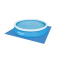 Pěnový koberec do zahradního bazénu modrý 9 ks 50x50cm BESTWAY