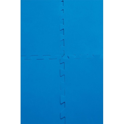 Pěnový koberec do zahradního bazénu modrý 9 ks 50x50cm BESTWAY