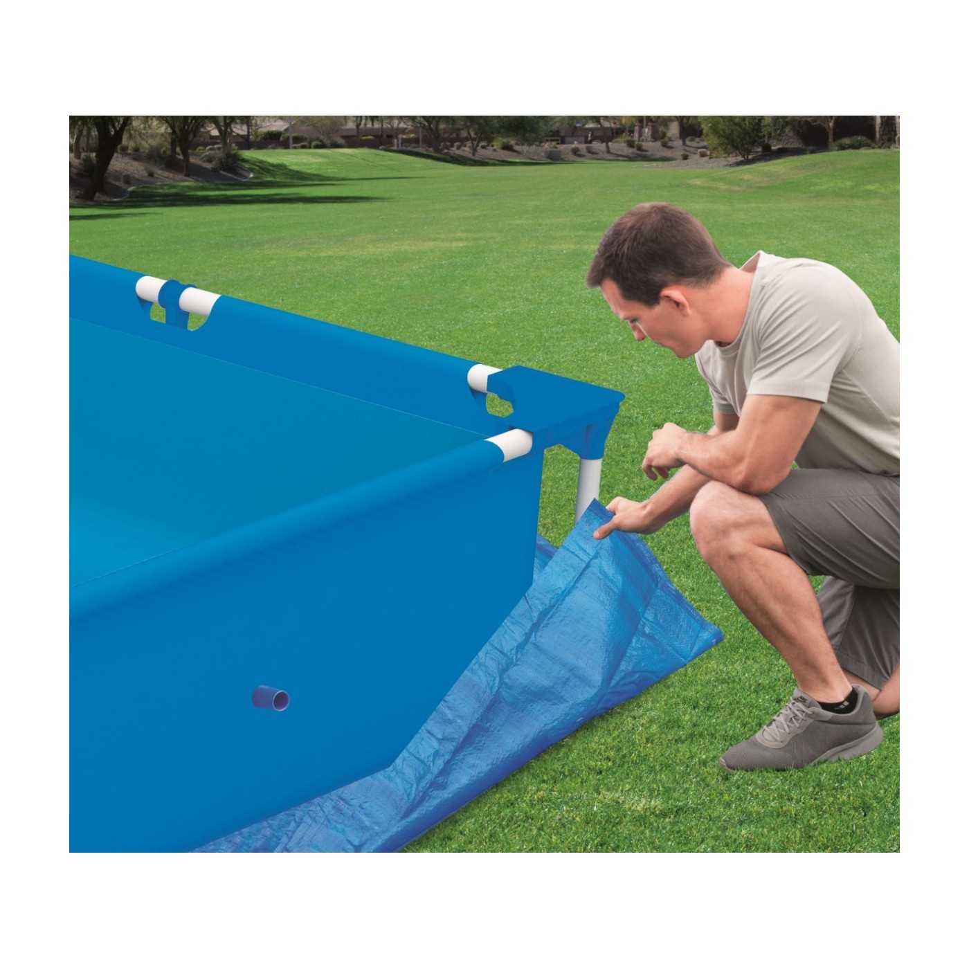 Podložka do bazénu BESTWAY 295X206CM