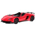 Lamborghini Aventador J červený RASTAR model 1:12 Dálkové ovládání Auto + 2,4 GHz Dálkové ovládání