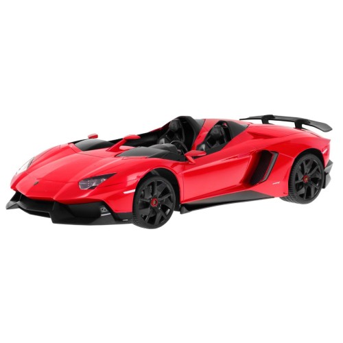 Lamborghini Aventador J červený RASTAR model 1:12 Dálkové ovládání Auto + 2,4 GHz Dálkové ovládání