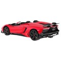 Lamborghini Aventador J červený RASTAR model 1:12 Dálkové ovládání Auto + 2,4 GHz Dálkové ovládání
