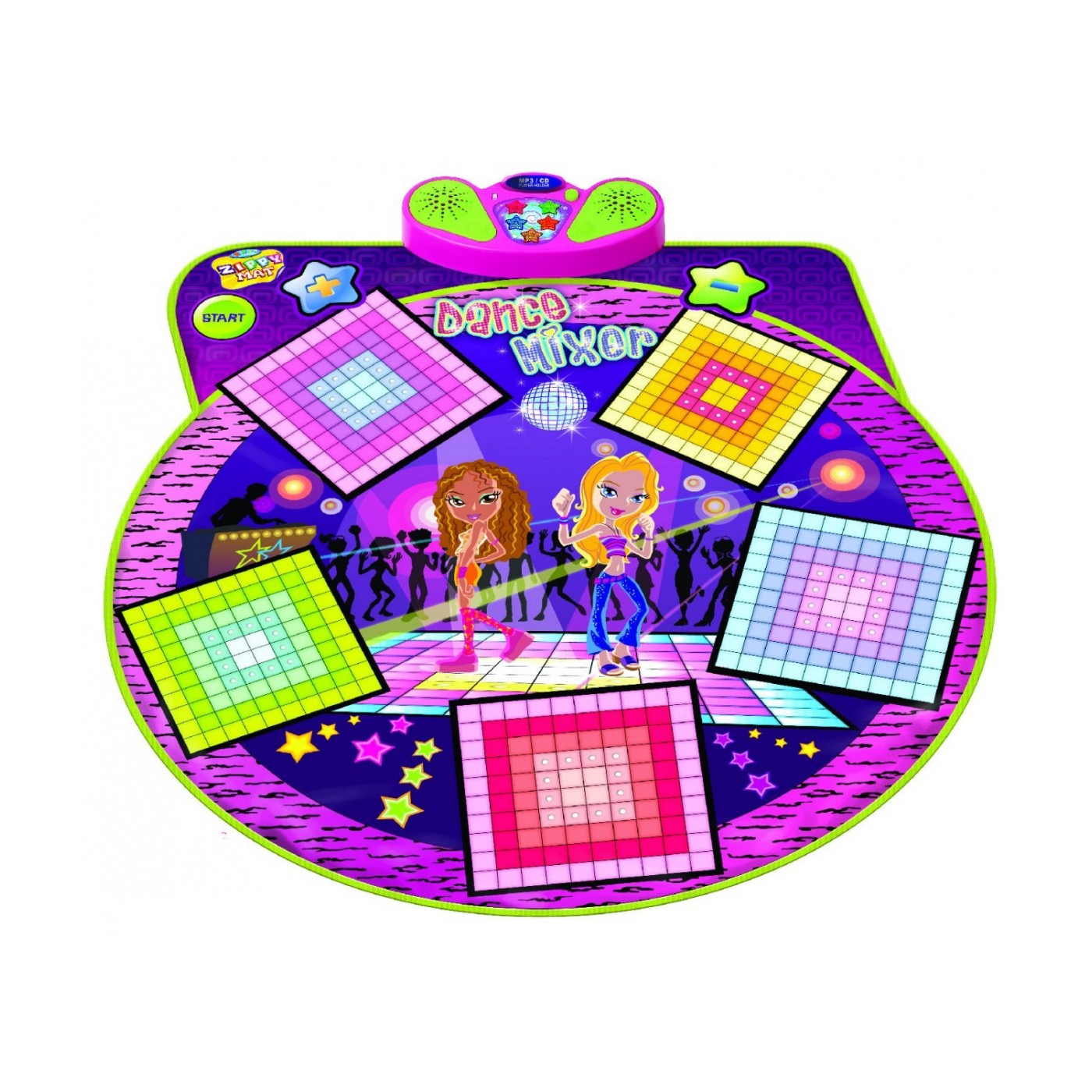 Taneční podložka s dětskou hrou 3+ Tanec do rytmu + Disco taneční parket