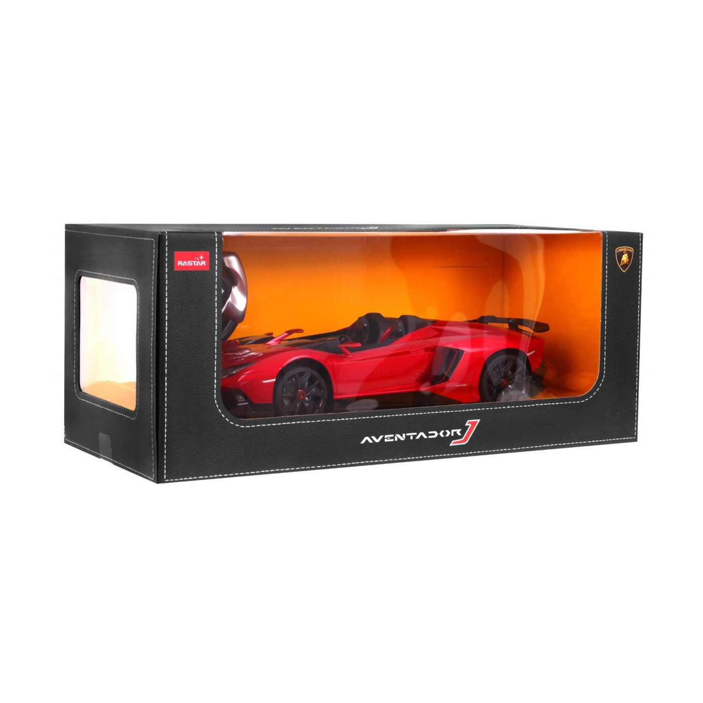 Lamborghini Aventador J červený RASTAR model 1:12 Dálkové ovládání Auto + 2,4 GHz Dálkové ovládání