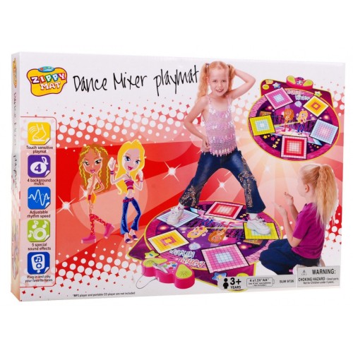 Taneční podložka s dětskou hrou 3+ Tanec do rytmu + Disco taneční parket