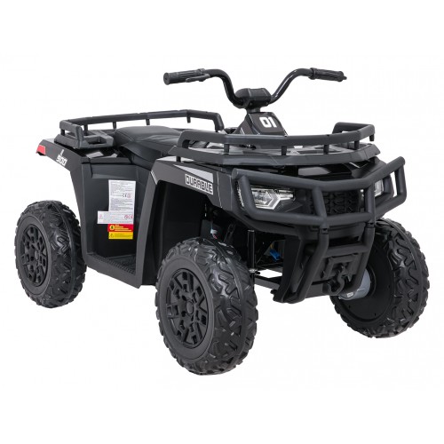 Čtyřkolka 4x4 WOLF  černá