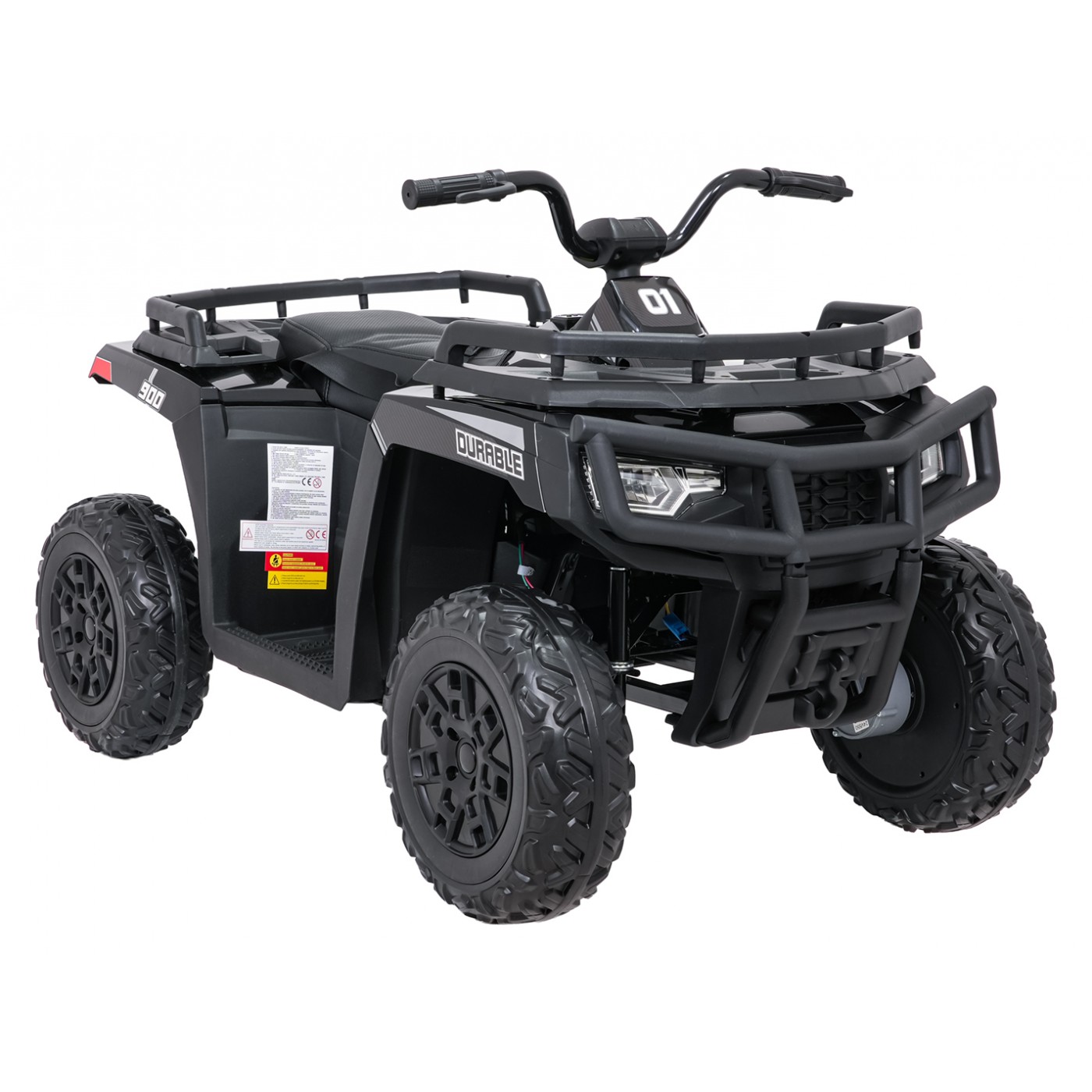 Čtyřkolka 4x4 WOLF  černá
