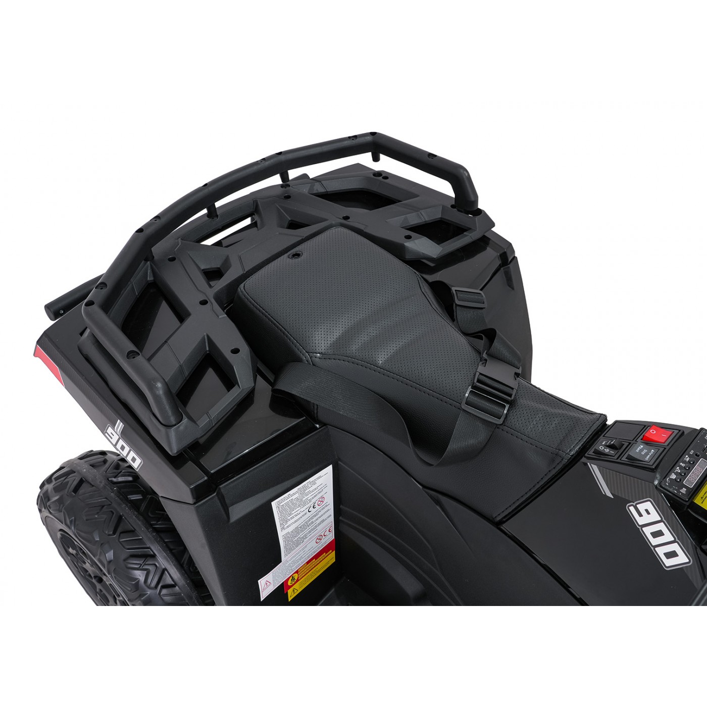 Čtyřkolka 4x4 WOLF  černá