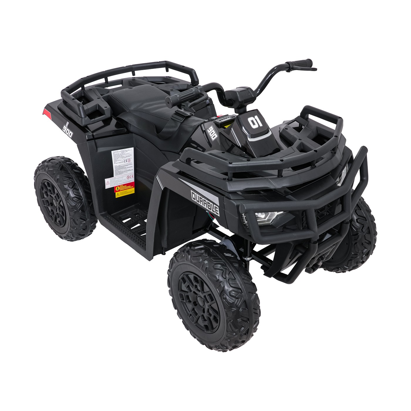 Čtyřkolka 4x4 WOLF  černá