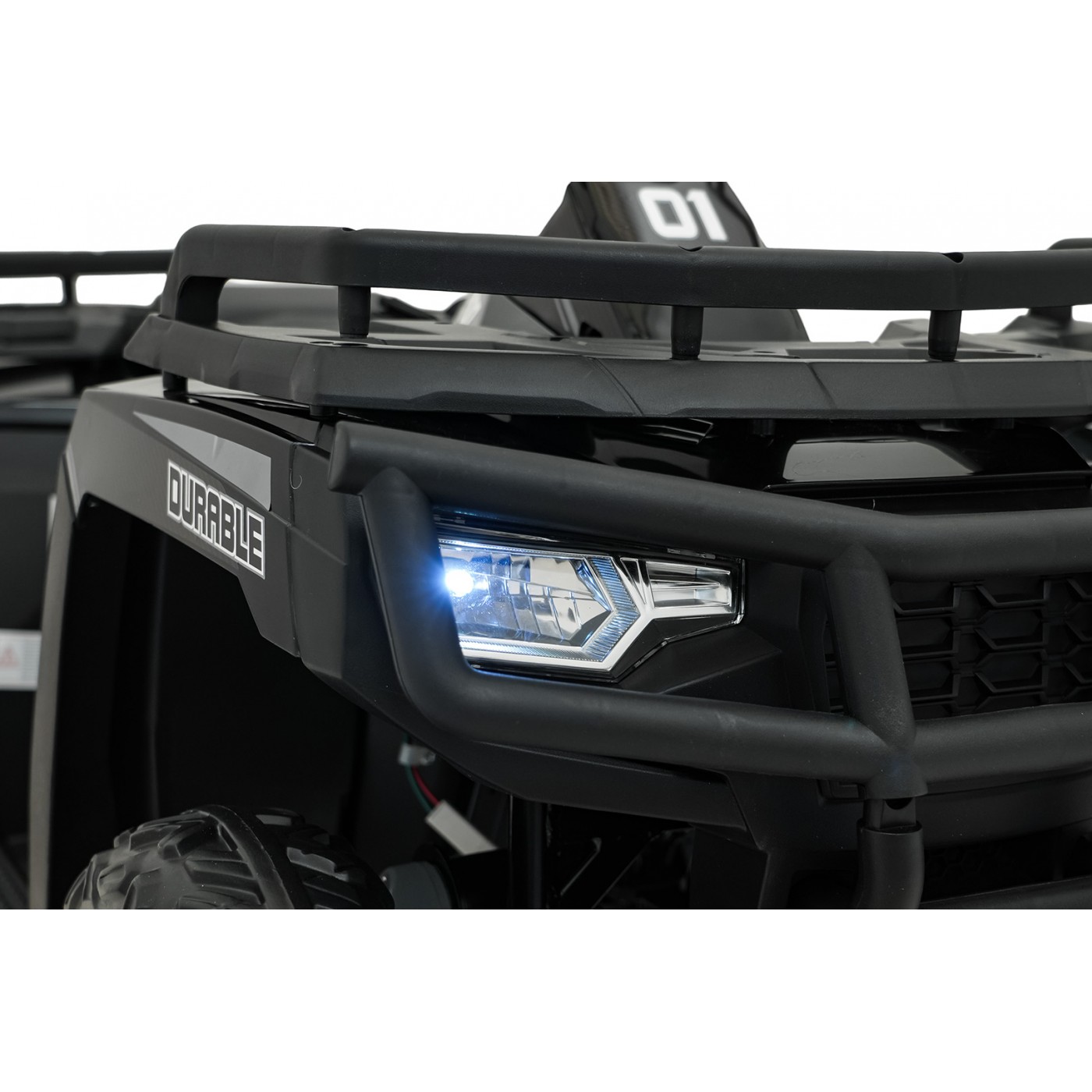 Čtyřkolka 4x4 WOLF  černá