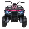 Čtyřkolka WOLF růžová 4x4