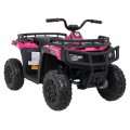 Čtyřkolka WOLF růžová 4x4