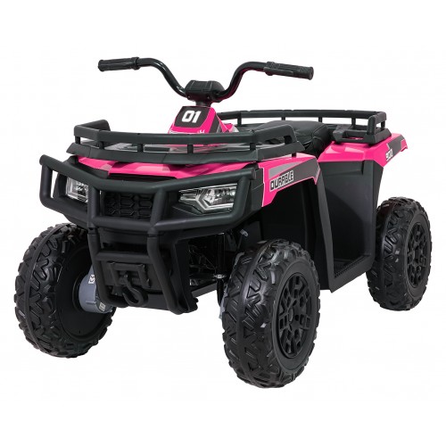 Čtyřkolka WOLF růžová 4x4