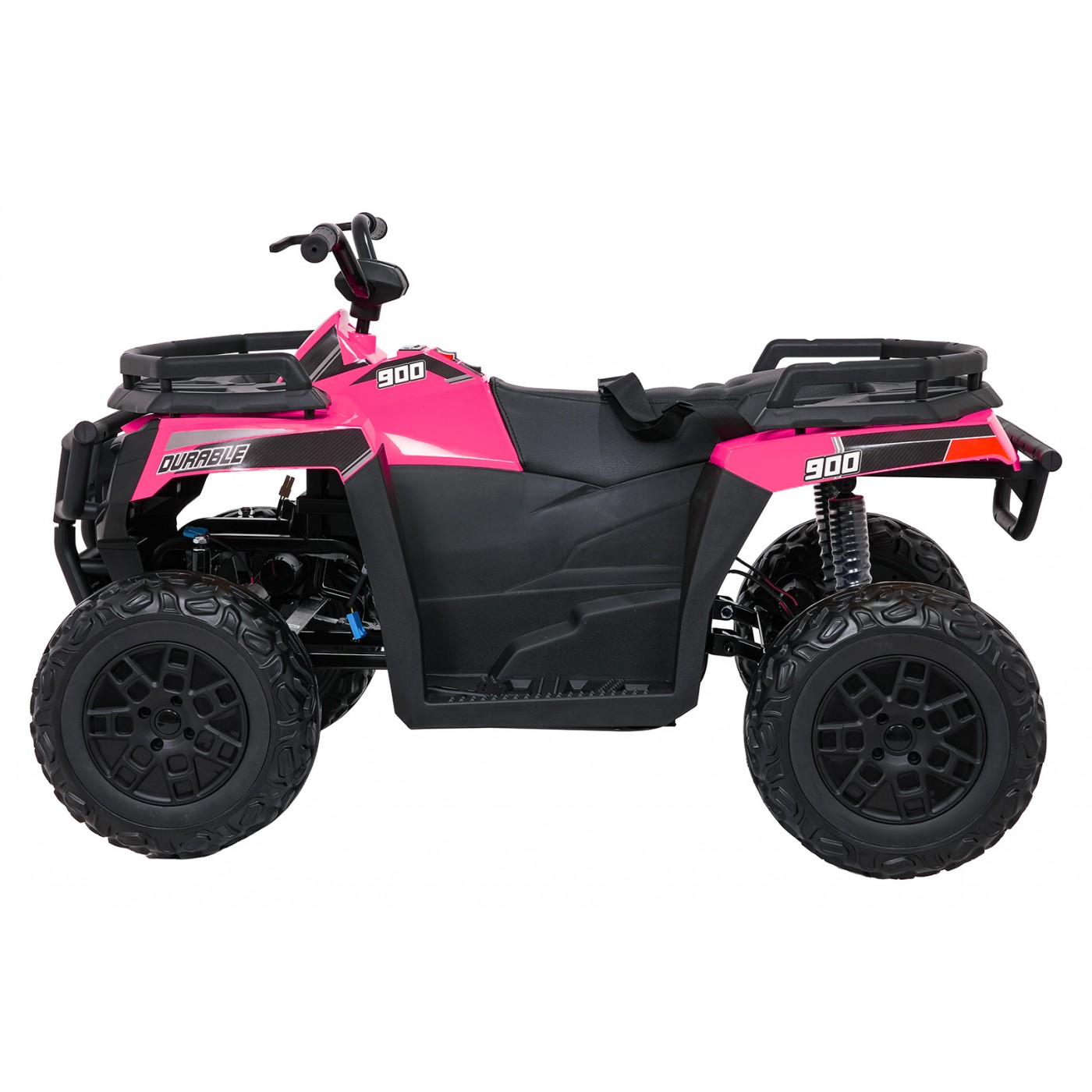 Čtyřkolka WOLF růžová 4x4