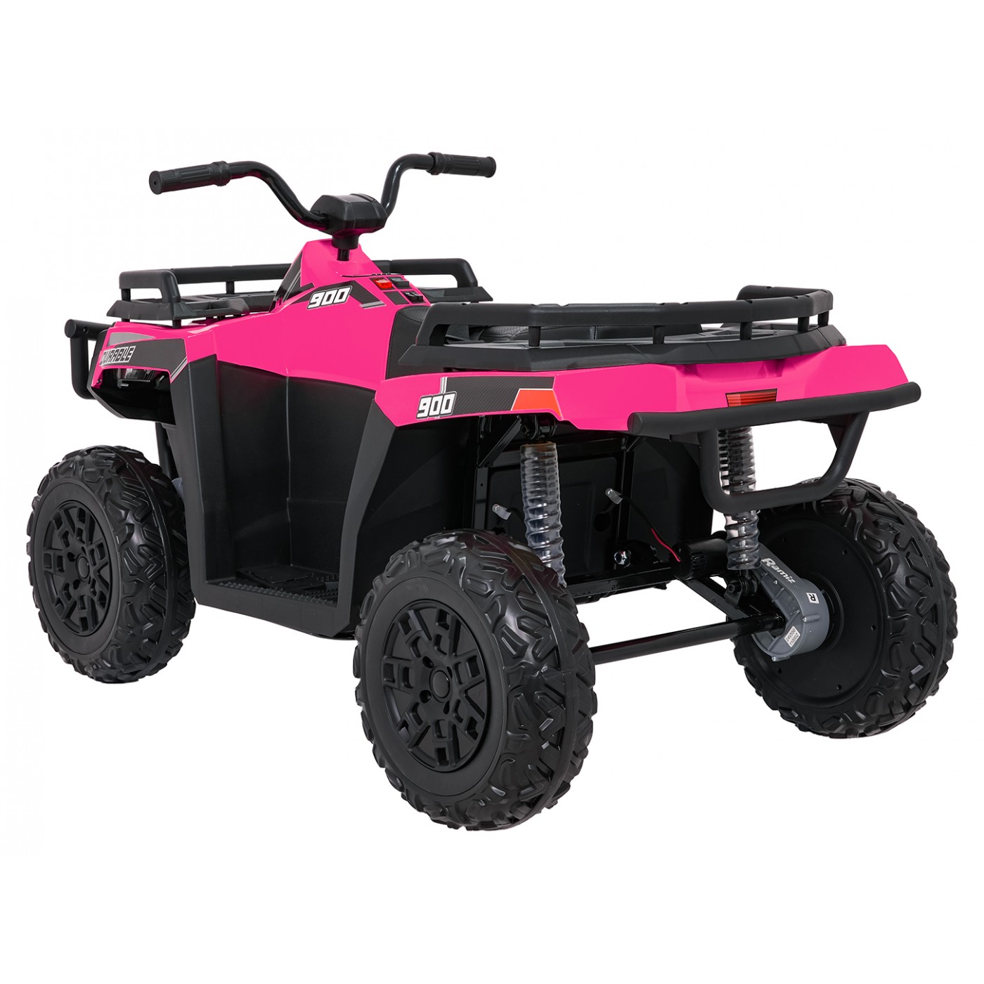 Čtyřkolka WOLF růžová 4x4