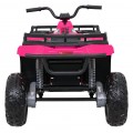 Čtyřkolka WOLF růžová 4x4