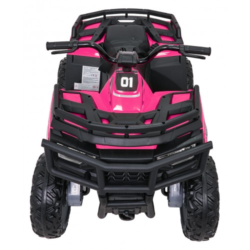 Čtyřkolka WOLF růžová 4x4