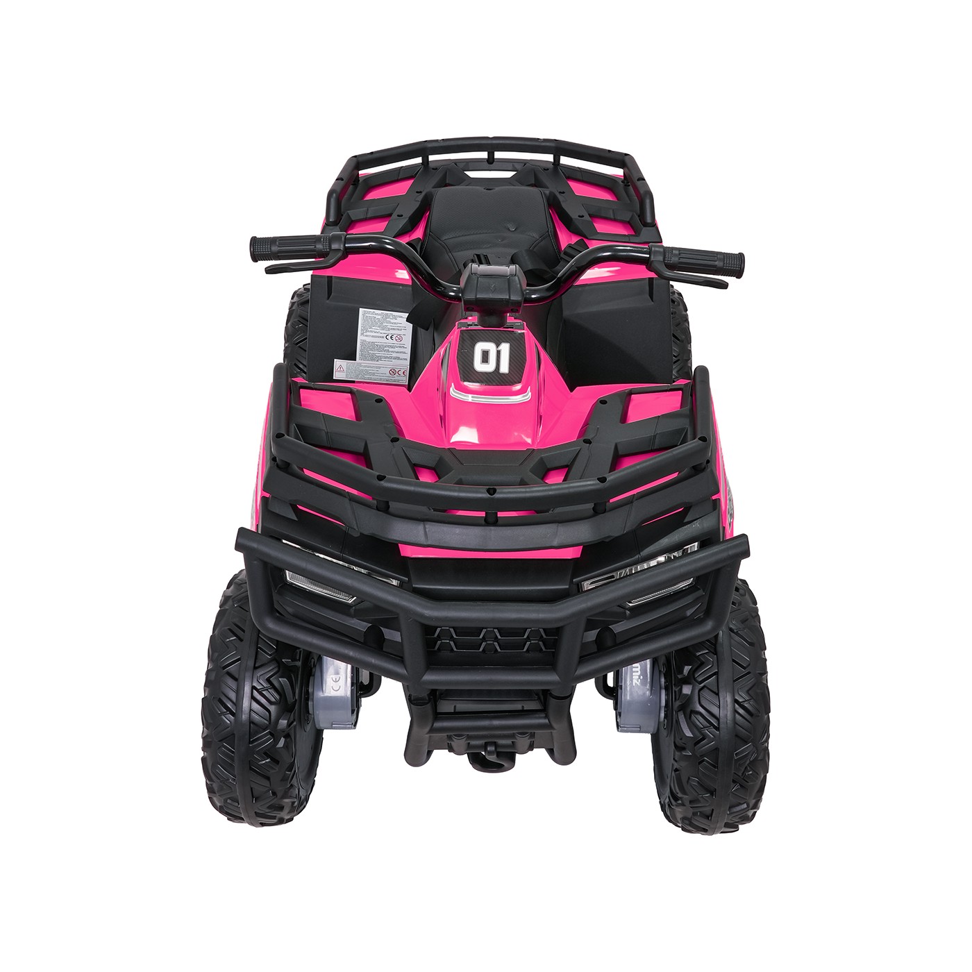 Čtyřkolka WOLF růžová 4x4