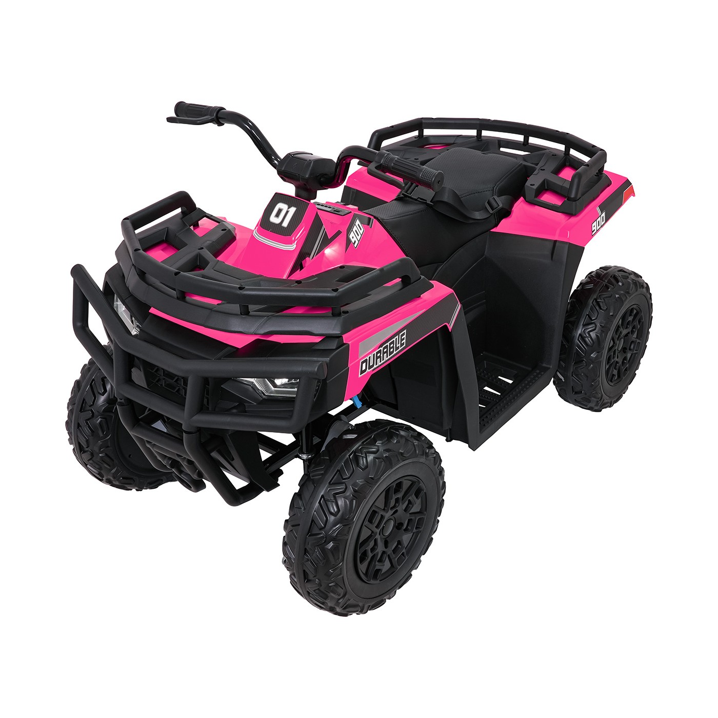 Čtyřkolka WOLF růžová 4x4