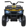 Čtyřkolka 4x4 ATV WOLF žlutá